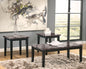 Maysville Black Coffee and End Tables