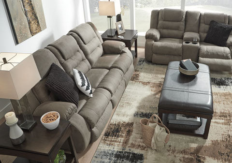 McCade Cobblestone Reclining Sofa