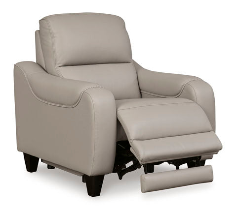 Mercomatic Gray Power Recliner