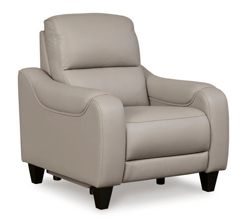 Mercomatic Gray Power Recliner