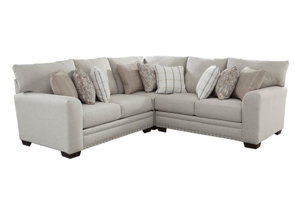 Catnapper Cement 2-pc Middleton Modular Sectional