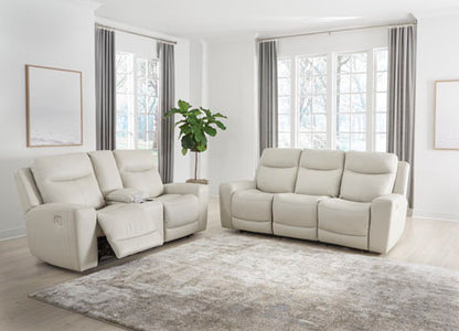 Mindanao Coconut Power Reclining Sofa and Loveseat Set