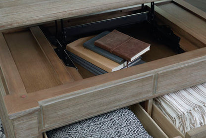 Moreshire Bisque Lift-Top Coffee Table