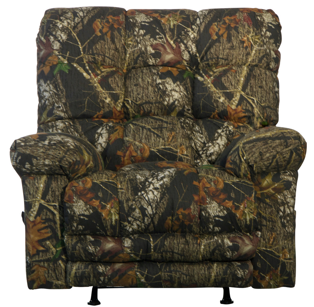 Cloud Nine Mossy Oak Break Up Chaise Rocker Recliner In Oak by Catnapper