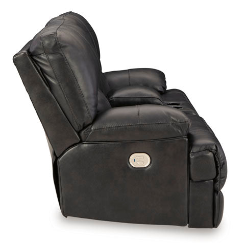 Mountainous Eclipse Power Reclining Loveseat