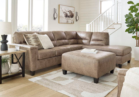 Navi Fossil Two Piece Sectional