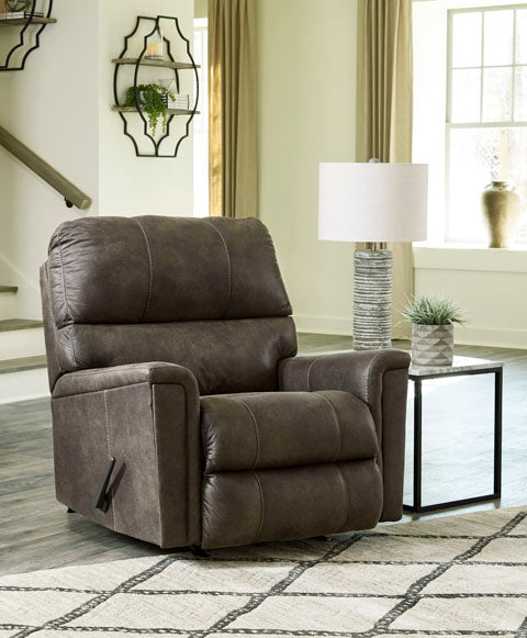 Navi Smoke Rocker Recliner