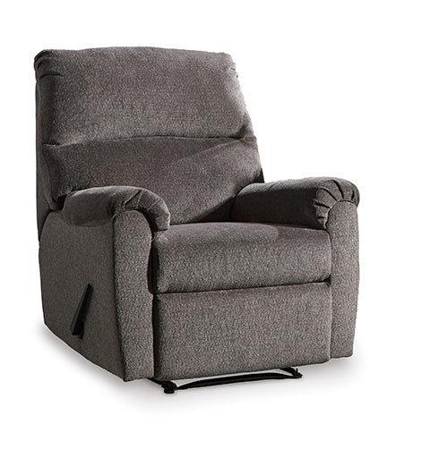 Nerviano Gray Zero Wall Recliner