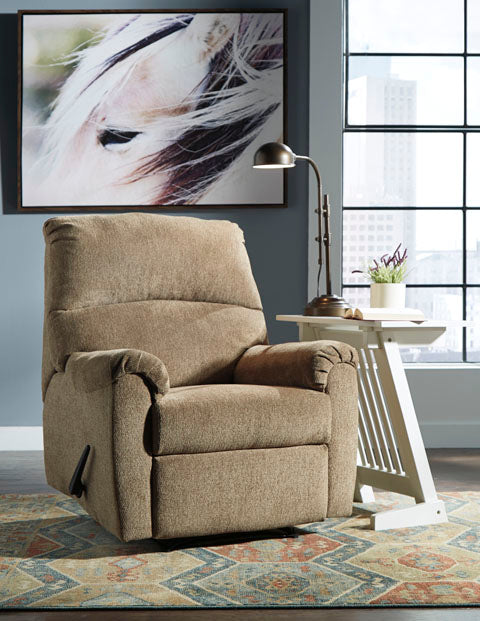 Nerviano Mocha Zero Wall Recliner