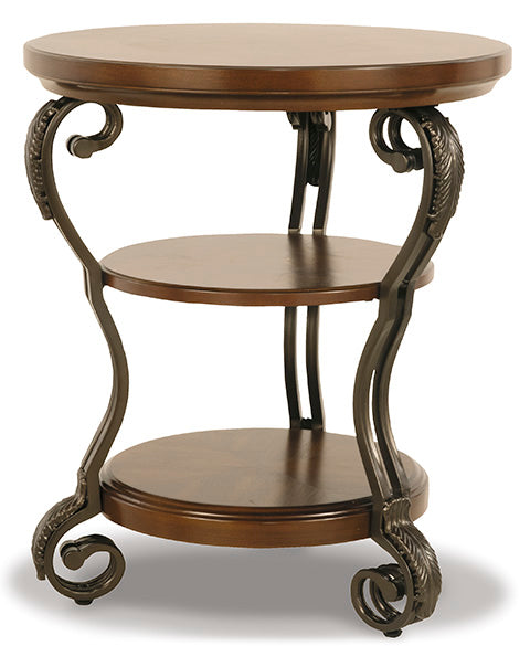 Nestor Brown Chairside End Table