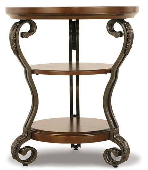 Nestor Brown Chairside End Table