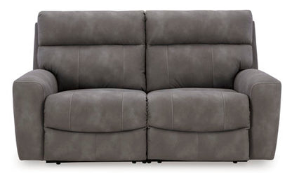 Next-Gen Slate DuraPella Power Reclining Sectional Loveseat