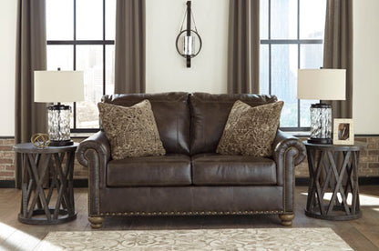 Nicorvo Coffee Loveseat