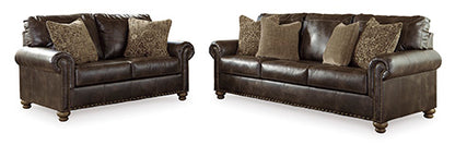 Nicorvo Coffee Sofa and Loveseat Set