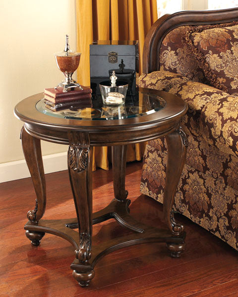 Norcastle Dark Brown End Table