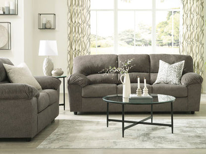 Norlou Flannel Sofa and Loveseat Set