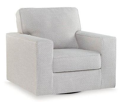 Olwenburg Taupe Swivel Accent Chair
