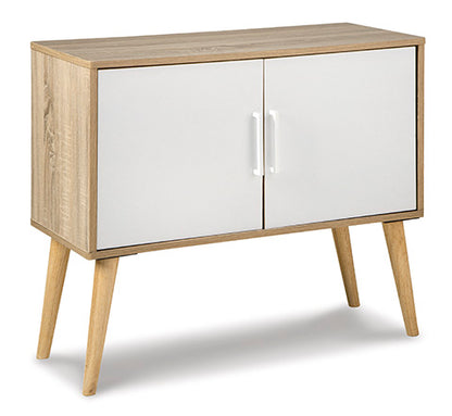 Orinfield Light Brown Accent Cabinet
