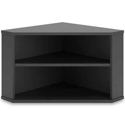 Otaska Black Home Office Corner Bookcase