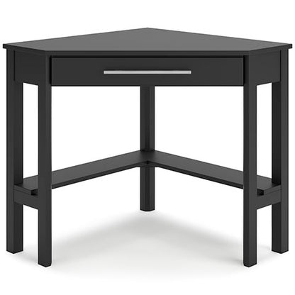 Otaska Black Home Office Corner Desk