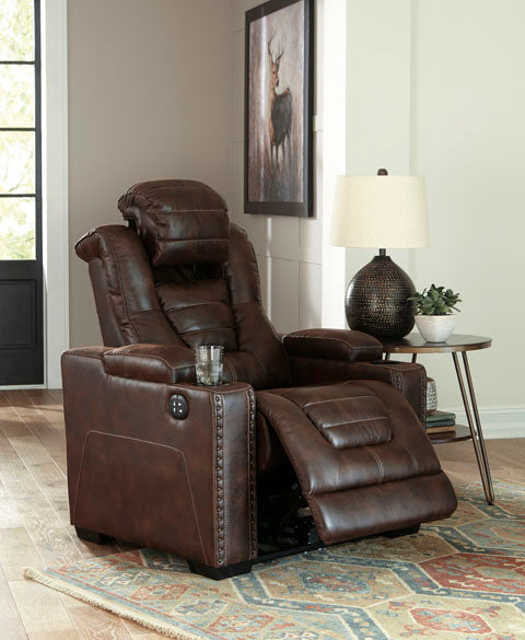 Owner's Box Thyme Power Recliner