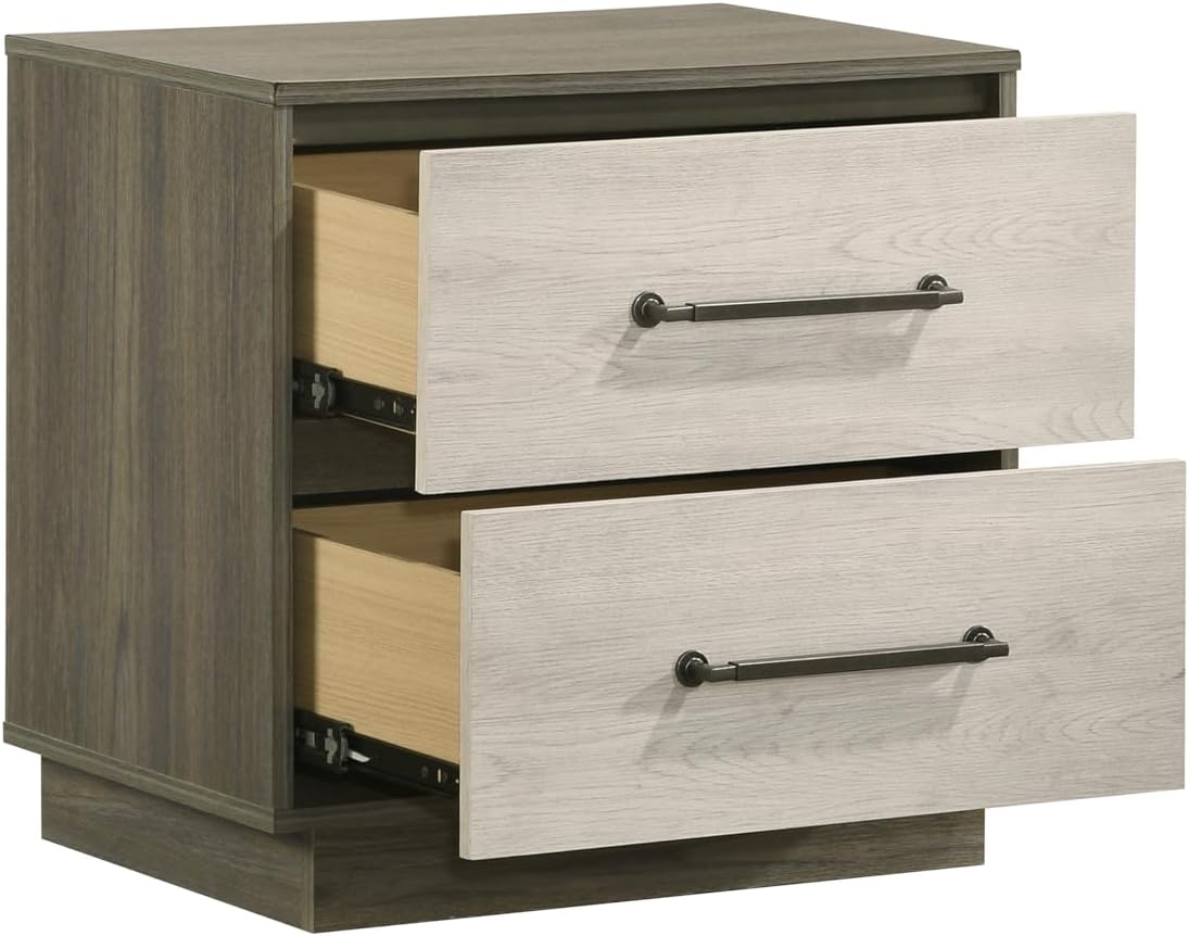 Palmer Two-Tone Nightstand
