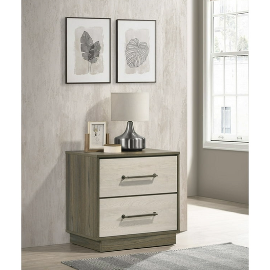 Palmer Two-Tone Nightstand