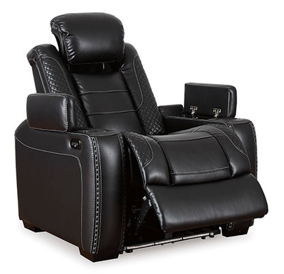 Party Time Midnight Power Recliner
