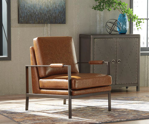 Peacemaker Brown Accent Chair