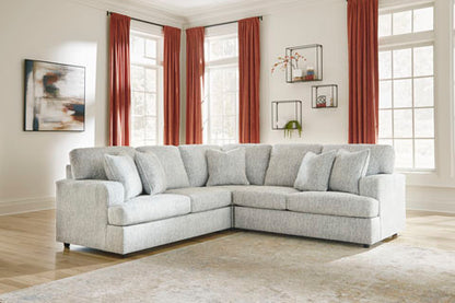 Playwrite Gray 3-Piece Sectional