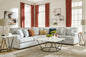Playwrite Gray 4-Piece Sectional