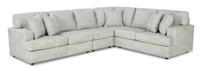 Playwrite Gray 4-Piece Sectional
