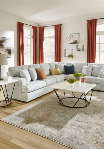Playwrite Gray 5-Piece Sectional