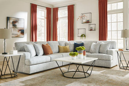 Playwrite Gray 5-Piece Sectional