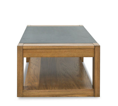 Quentina Light Brown/Black Lift-Top Coffee Table