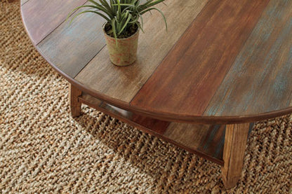 Raebecki Multi Color Coffee and End Tables
