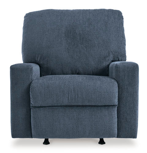 Rannis Navy Rocker Recliner