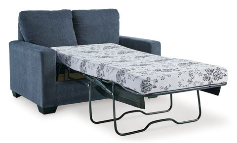 Rannis Navy Twin Sofa Sleeper