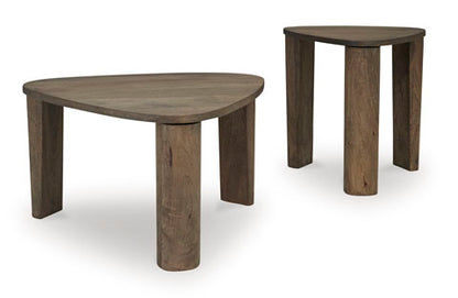 Reidport Grayish Brown Accent Coffee Table