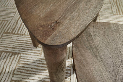 Reidport Grayish Brown Accent Coffee Table