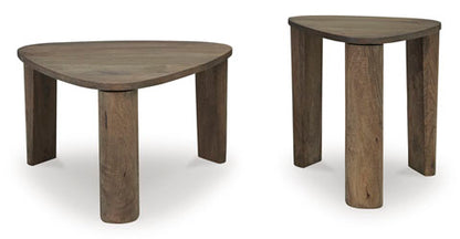 Reidport Grayish Brown Accent Coffee Table