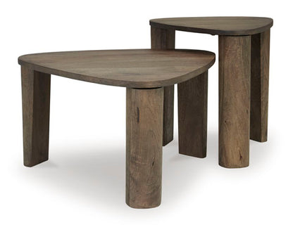 Reidport Grayish Brown Accent Coffee Table
