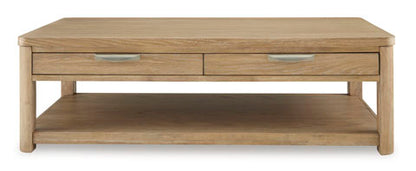 Rencott Light Brown Coffee Table