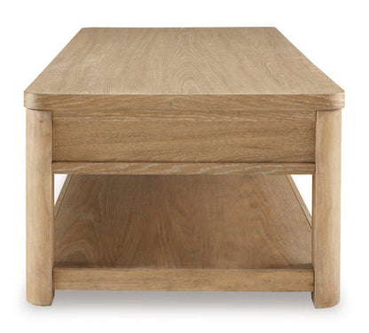 Rencott Light Brown Coffee Table