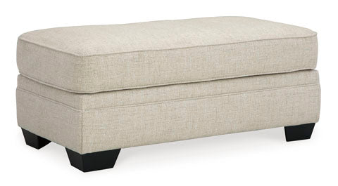 Rilynn Linen Ottoman