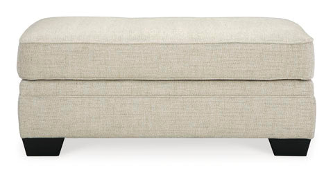 Rilynn Linen Ottoman