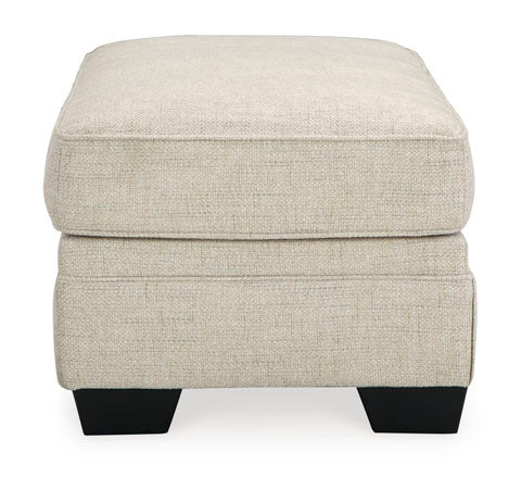 Rilynn Linen Ottoman