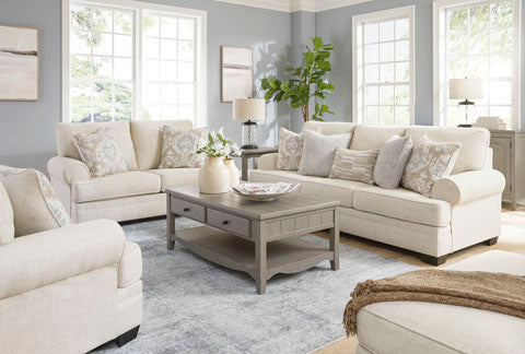 Rilynn Linen Sofa and Loveseat Set