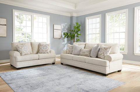 Rilynn Linen Sofa and Loveseat Set