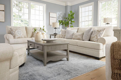 Rilynn Linen Sofa and Loveseat Set